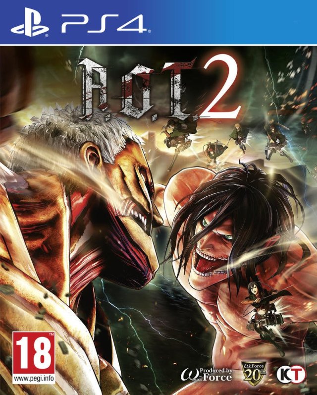 Attack On Titan 2 PS4 cover